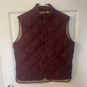 J Crew Quilted Puffer Vest